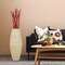 Uniquewise Tall Cylinder Bamboo Floor Vase Decorative Accent for Hotel Lobbies and Spa, Perfect Decor for Living Room or Hallway